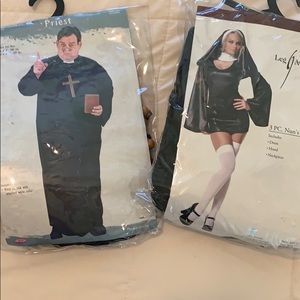 Priest and Nun Costumes. Priced for both costumes